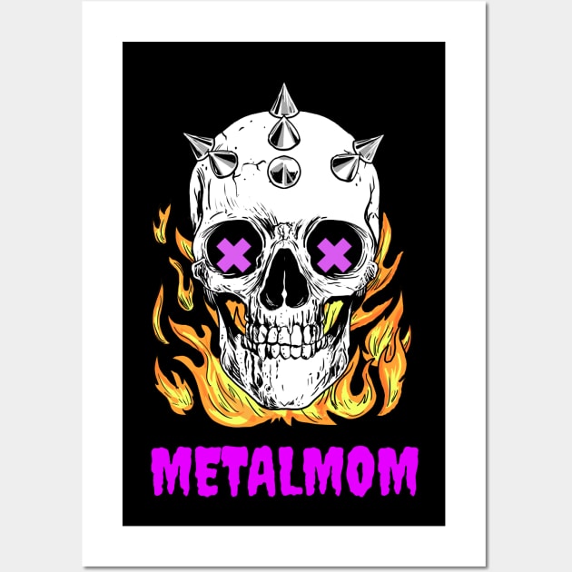 Heavy Metal - Metal Mom Wall Art by WizardingWorld